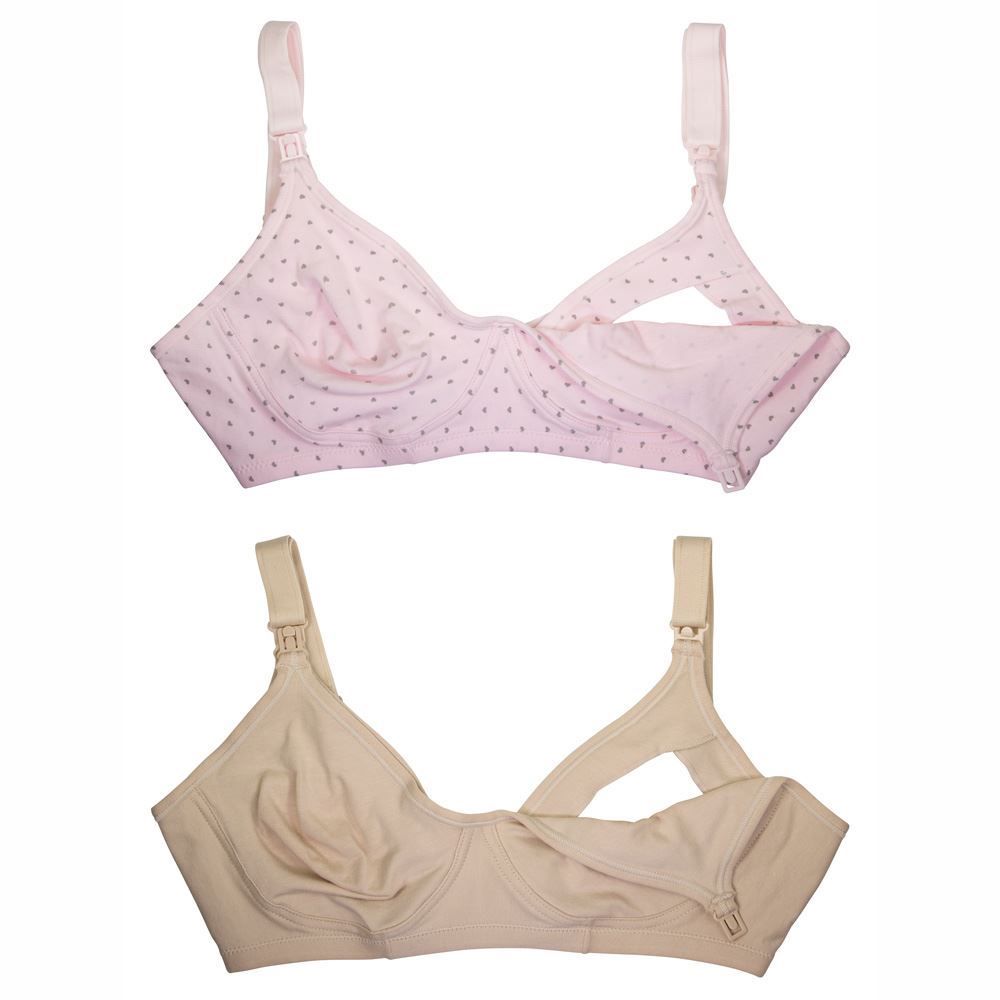 Kit com 2 Sutiãs Amamentação Duo DelRio Ref 40205