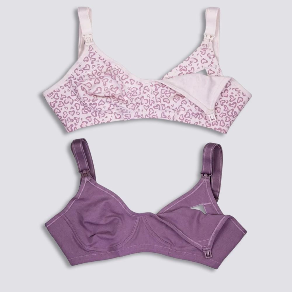 Kit com 2 Sutiãs Amamentação Duo DelRio