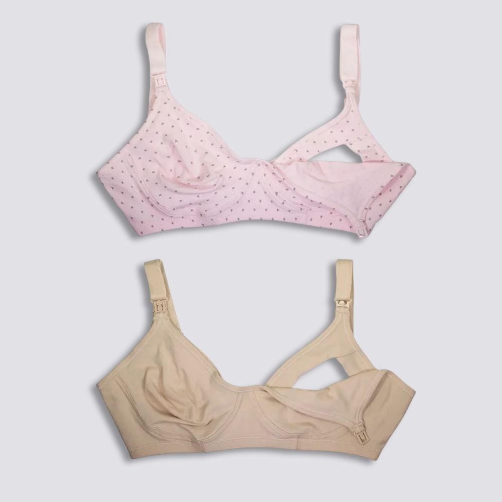 Kit com 2 Sutiãs Amamentação Duo DelRio
