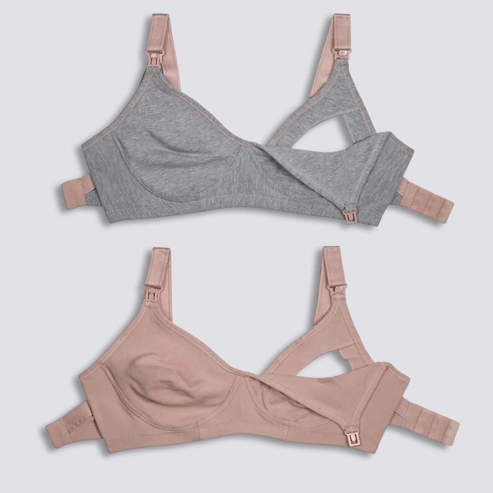 Kit com 2 Sutiãs Amamentação Duo DelRio