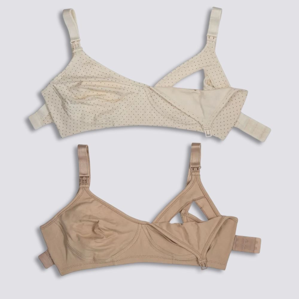 Kit com 2 Sutiãs Amamentação Duo DelRio