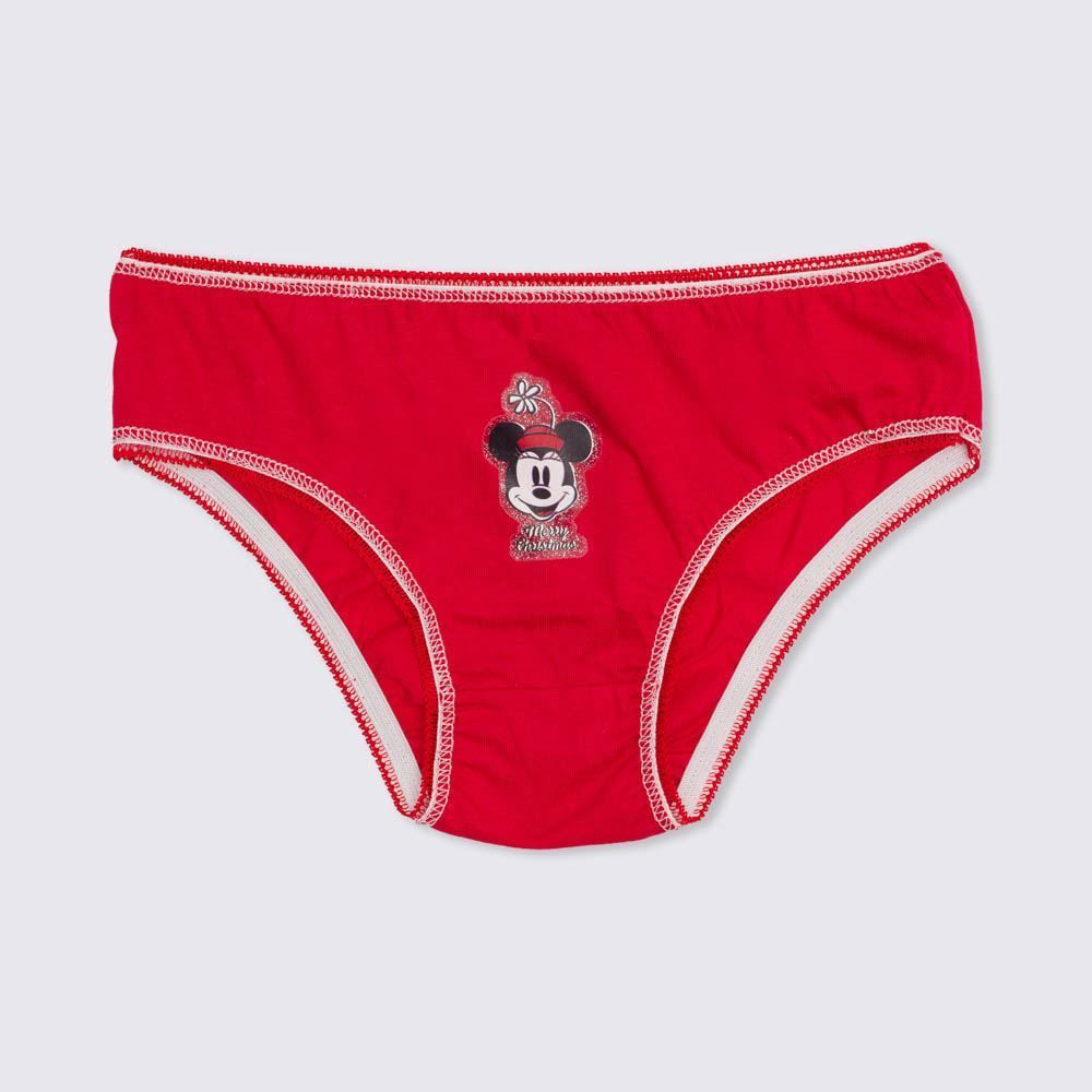 Kit Com 3 Calcinhas 4 a 10 Anos Minnie 192 Disney