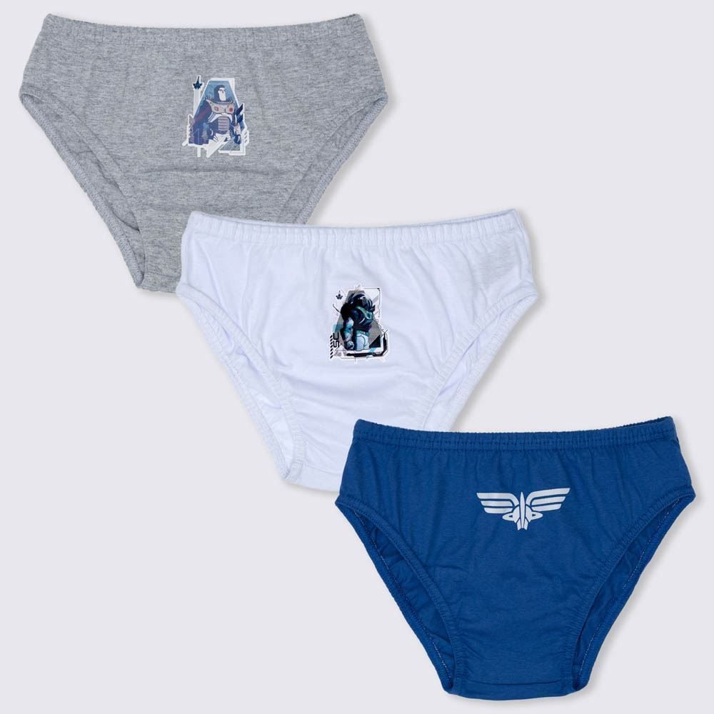 Kit 3 Cuecas Infantil 4 a 10 anos Infantil Buzz 210 Disney