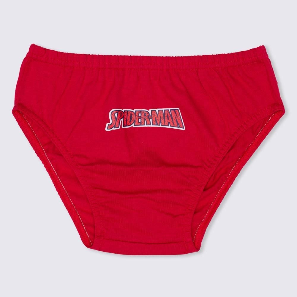 Kit com 3 Cuecas 4 a 10 anos Infantil Spider Man 134 Marvel