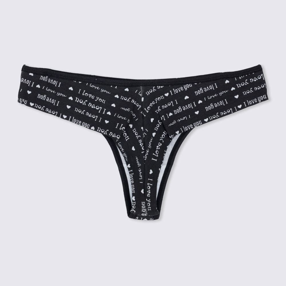 Kit Com Duas Calcinhas Fio Duplo Cotton Holla