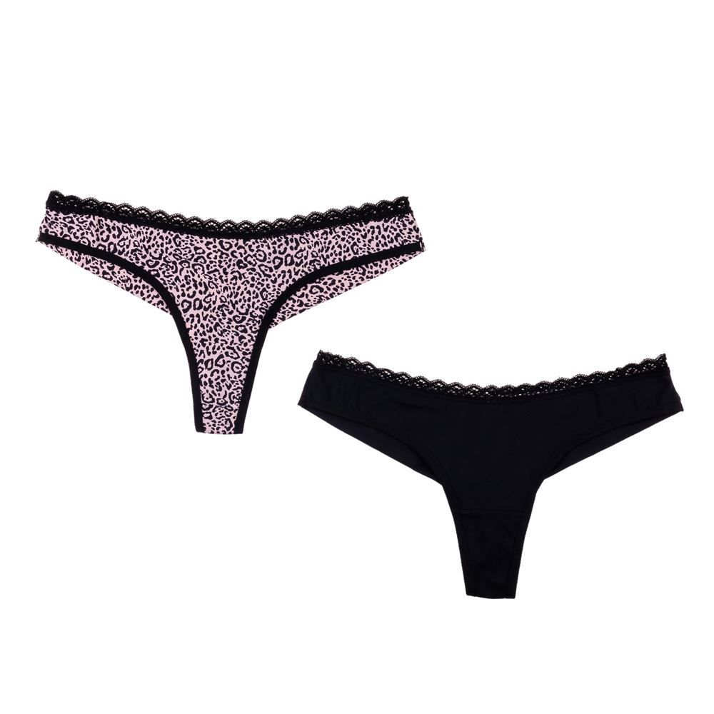 Kit com Duas Calcinhas Fio Duplo Holla