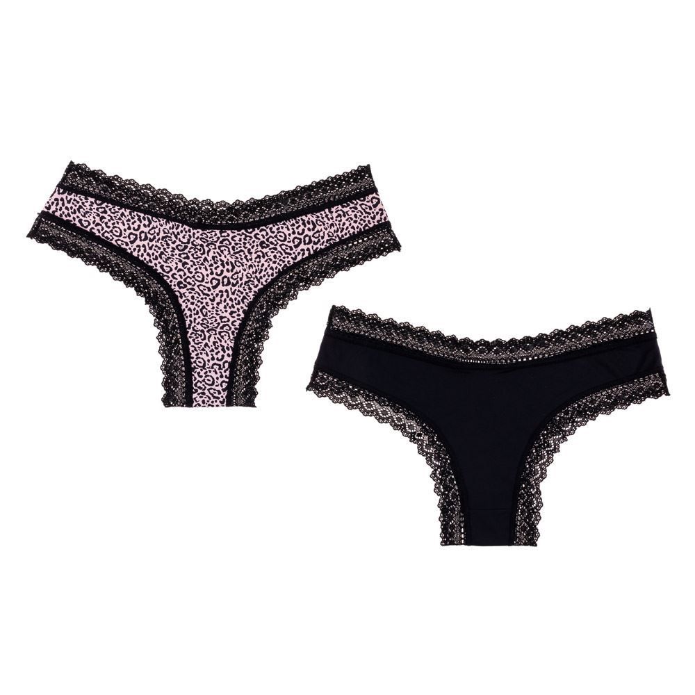 Kit Com Duas Calcinhas Micro com Renda Holla