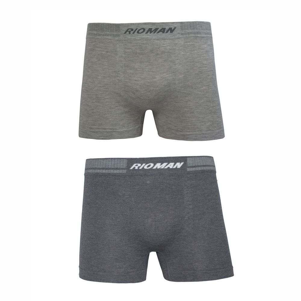 Kit Cueca C/2 Boxer Eco Viscose DelRio Ref BX5430D