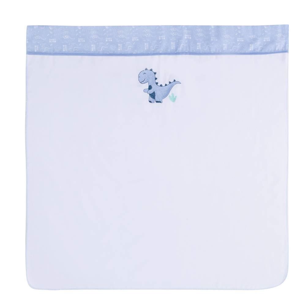 Kit Cueiro Com 2 Peças 80X80cm Havan Baby - Dino Azul