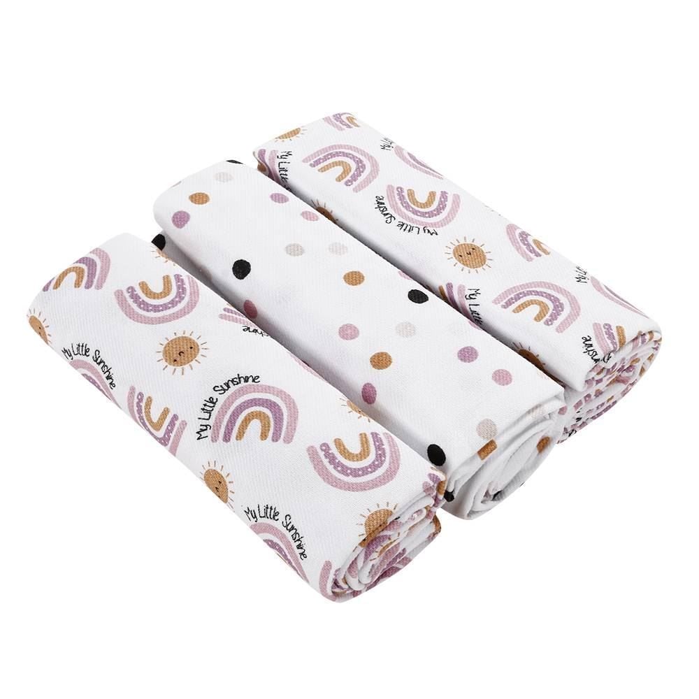 Kit Cueiro Com 3 Peças 80X80cm Havan Baby - Arco-Íris