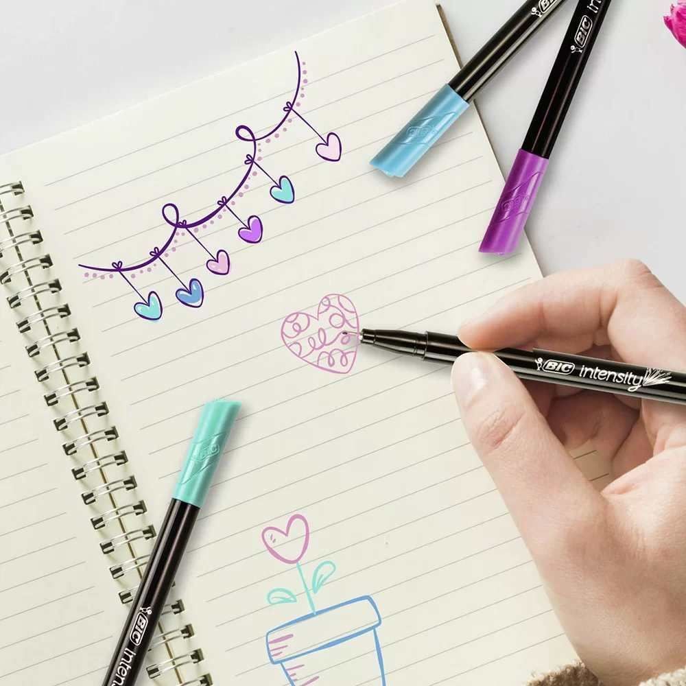 Kit De Canetas Hidrográficas Intensity Bic - 971111