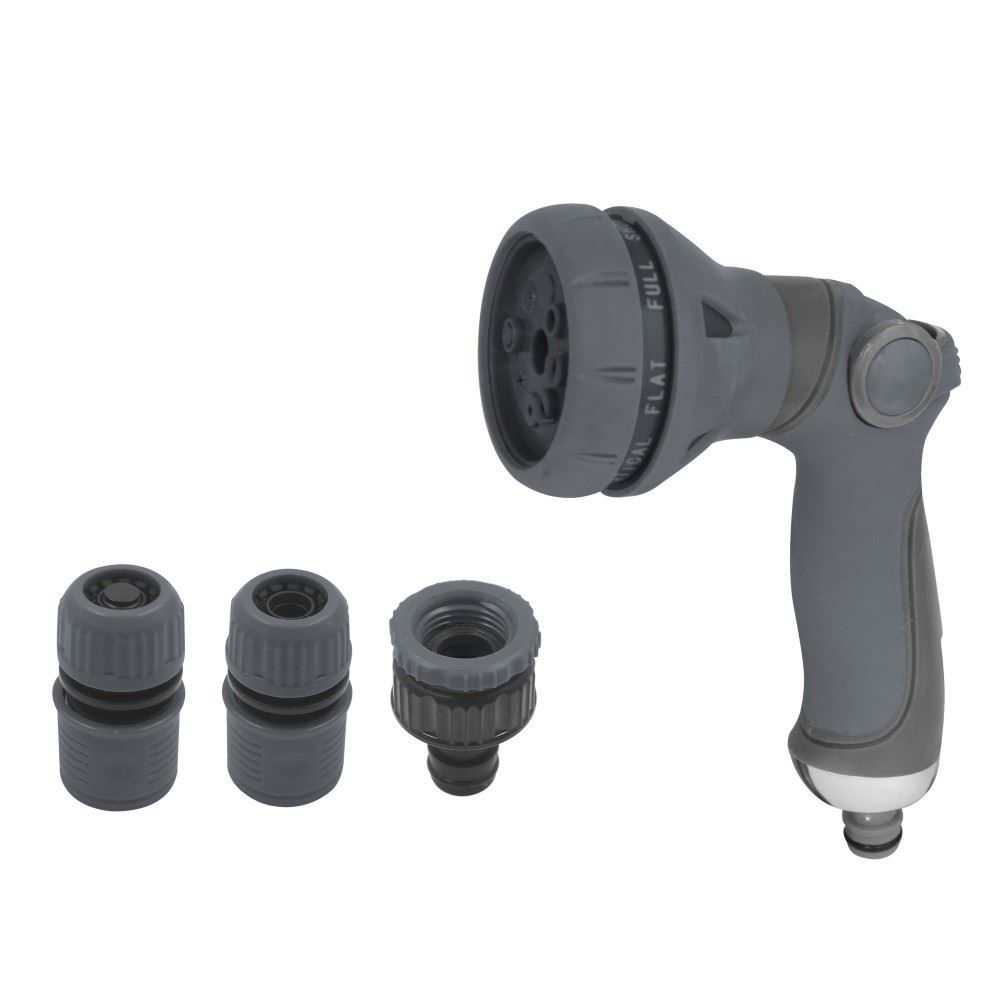 Kit De Esguicho Para Mangueira 4 Peças Master Tools - ST77580