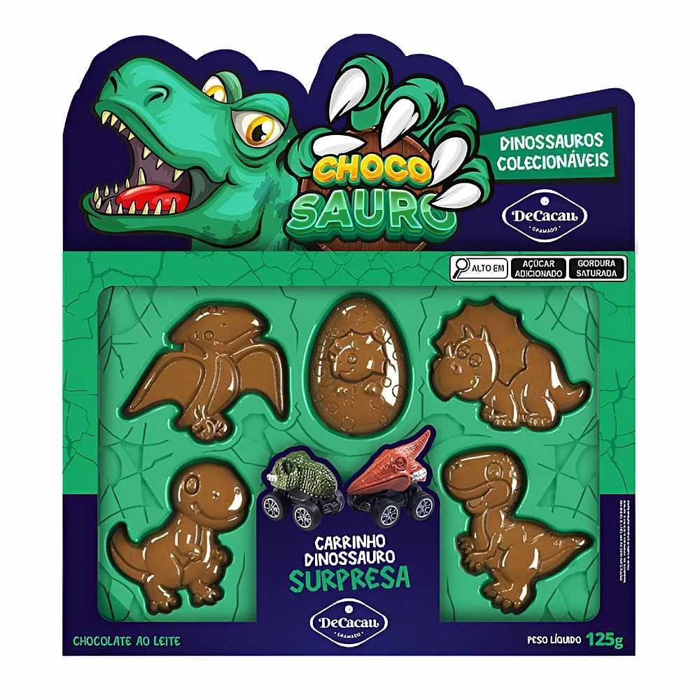 Kit de Páscoa Dino Verde Decacau - 125g