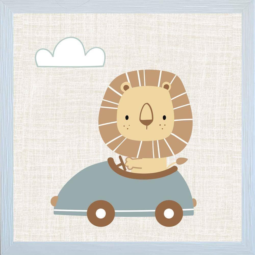 Kit De Quadros Decor Baby 3 Peças - Beep Beep 2