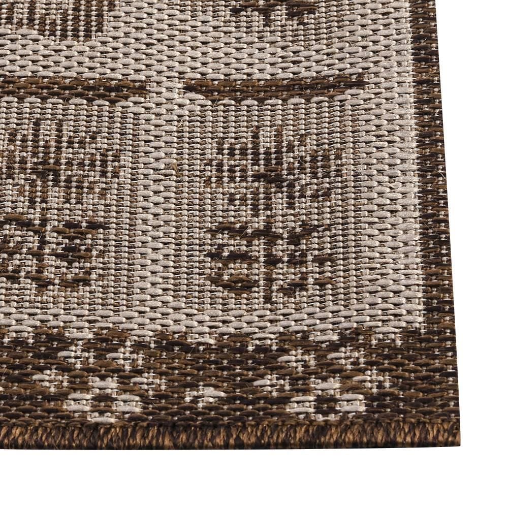 Kit De Tapetes Para Cozinha Sisal 2 Peças Havan Casa - Marrom