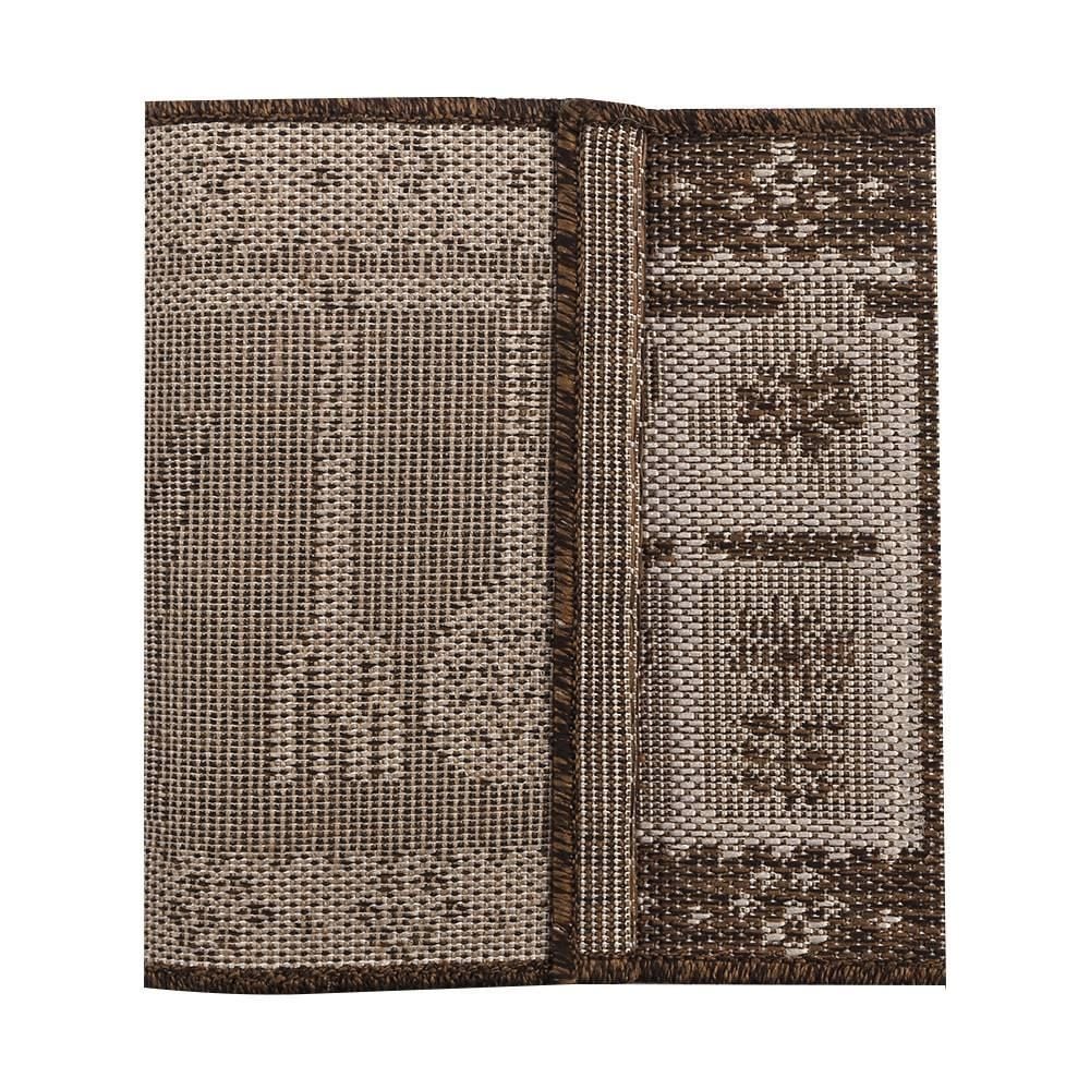 Kit De Tapetes Para Cozinha Sisal 2 Peças Havan Casa - Marrom