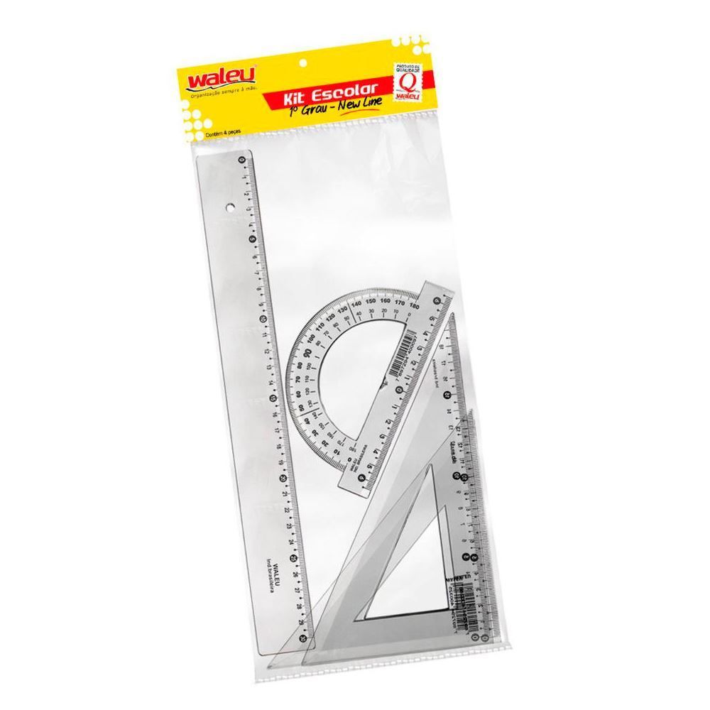 Kit Escolar 1º Grau New Line Waleu - 10130004