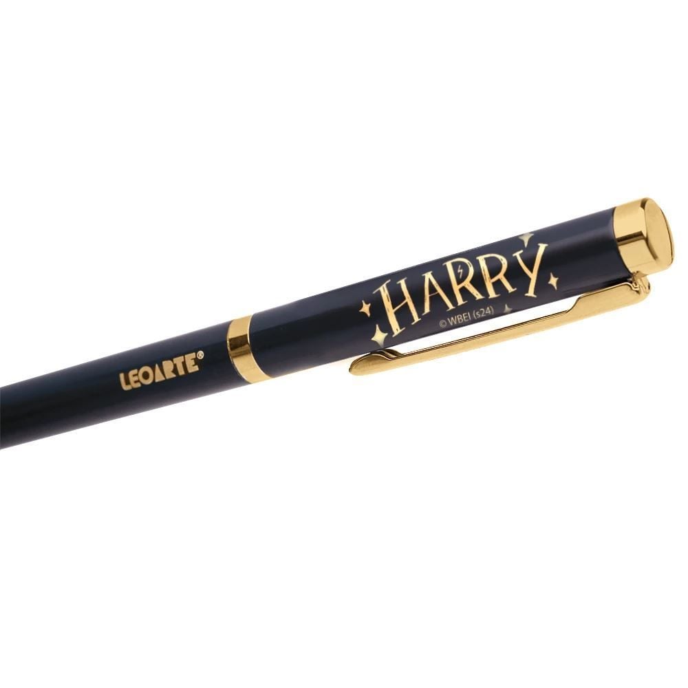 Kit Escolar Harry Potter Caneta e Lapiseira Leoarte - 2 Peças