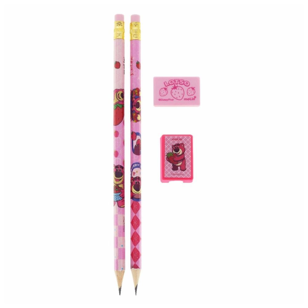 Kit Escolar Pencil Lotso Molin - 4 Unidades