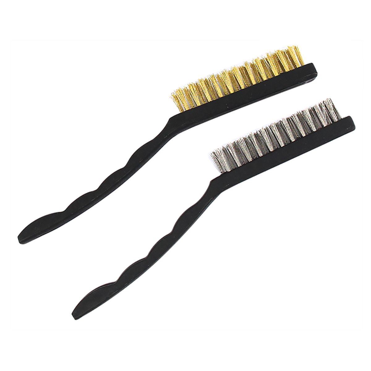 Kit Escovas de Aço com Cabo Plástico 2575 2 peças Western - DIVERSOS