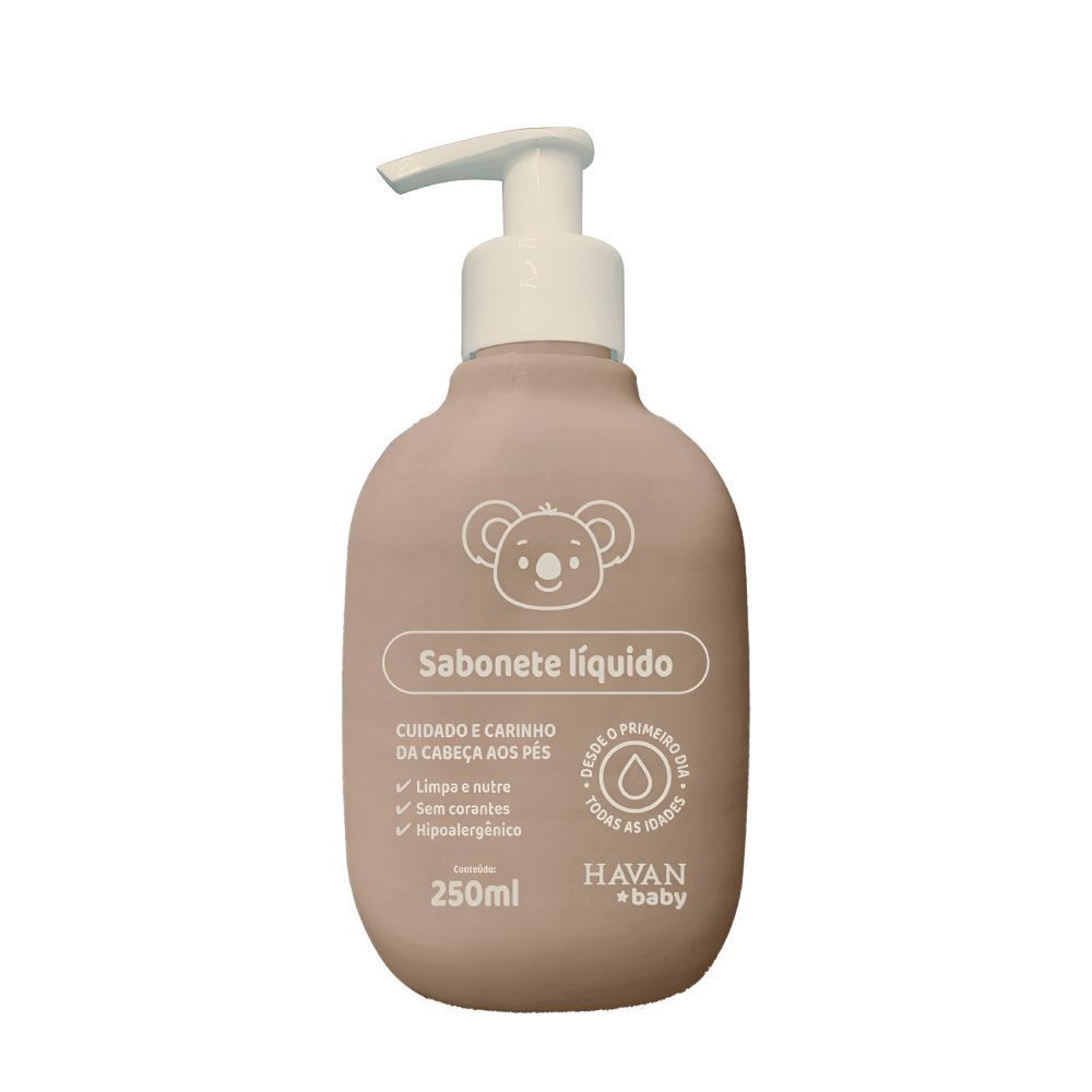 Kit Especial Banho Shampoo e Sabonete Líquido - Havan Baby