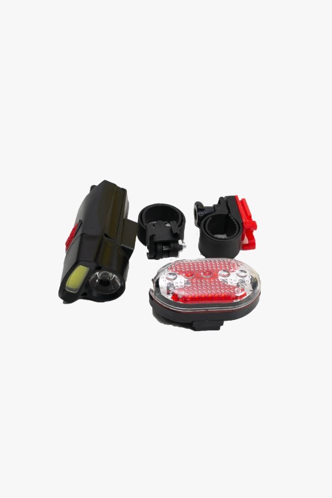 Kit Farol Duplo Com Led Para Bicicleta Meghazine - Lb229 - LB229