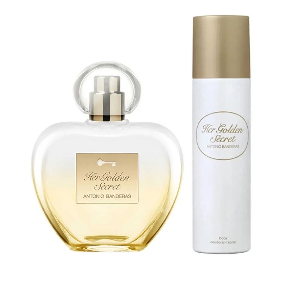 Kit Feminino Perfume 80Ml E Desodorante 150Ml Antonio Banderas - Her Golden Secret