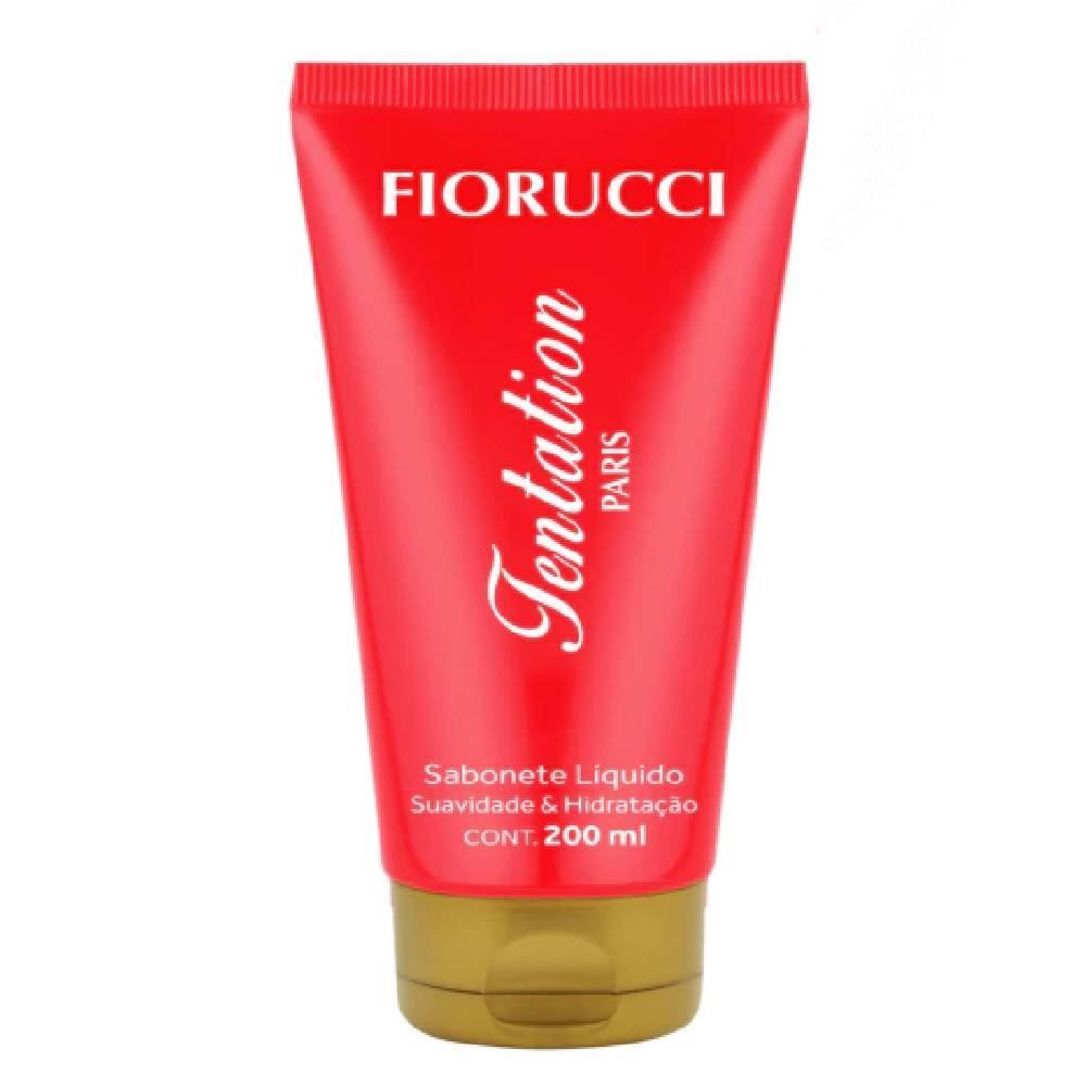 Kit Feminino Tentation Sabonete Líquido 200Ml + Loção Hidratante 50Ml - Fiorucci
