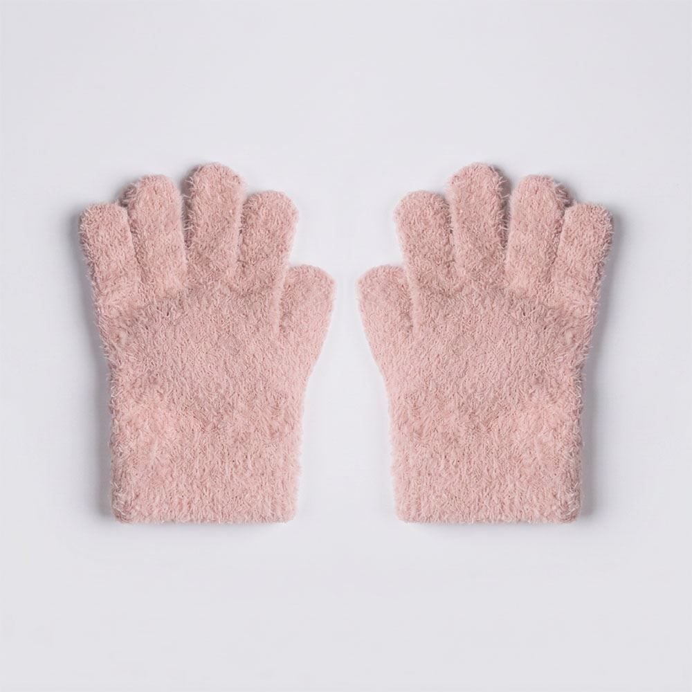Kit Gorro e Luva Infantil Menina Yoyo Kids - OFF WHITE U