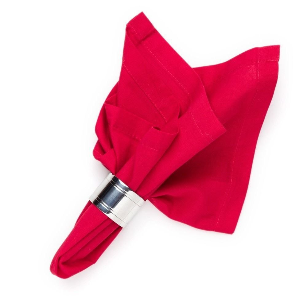 Kit Guardanapo Elegance Havan Casa 4 Peças - Vermelho