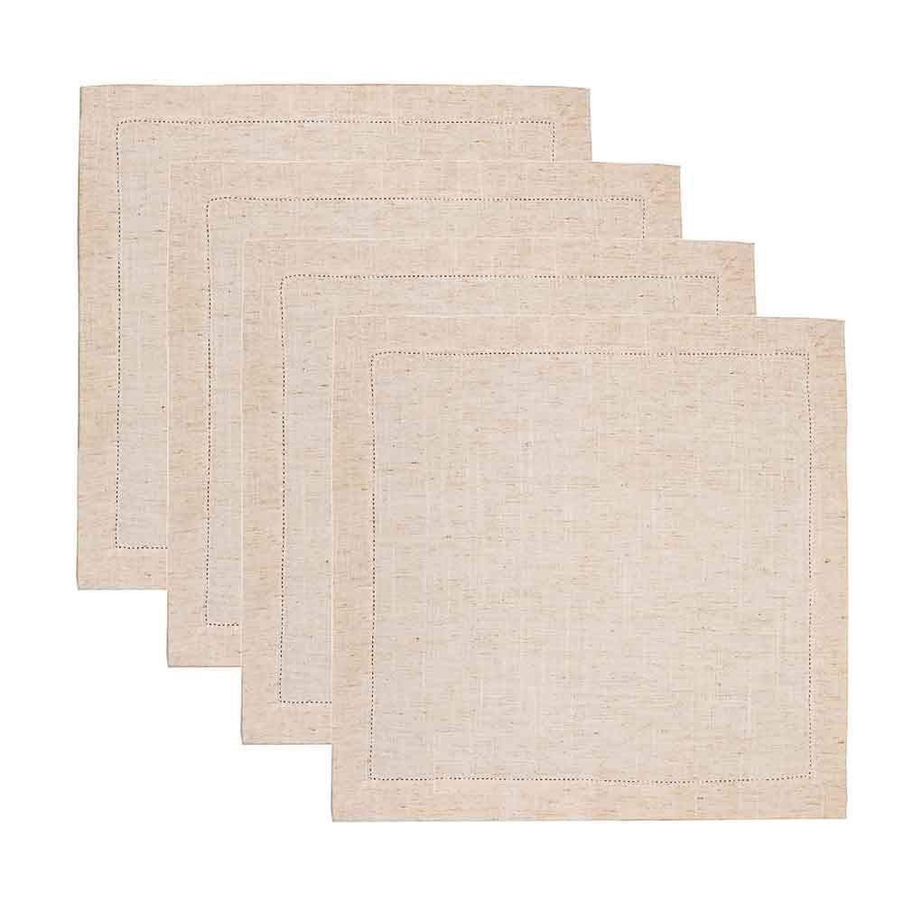 Kit Guardanapo Naturalle Color Havan Casa 4 Pçs - Natural