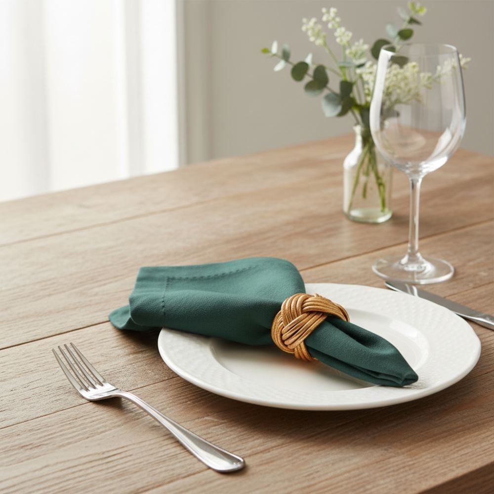 Kit Guardanapos Royale 100% Algodão Havan Casa 2 pçs - Eucalipto