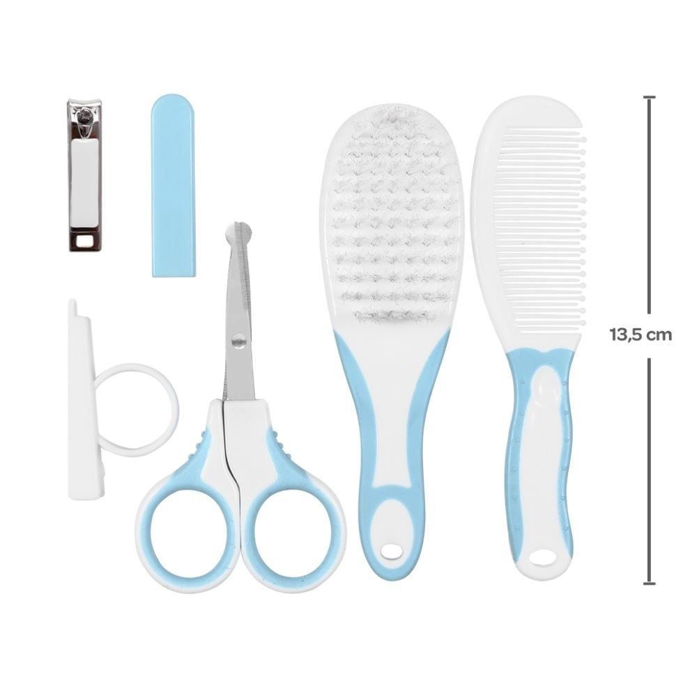 Kit Higiene e Cuidados para Bebê Buba - Azul