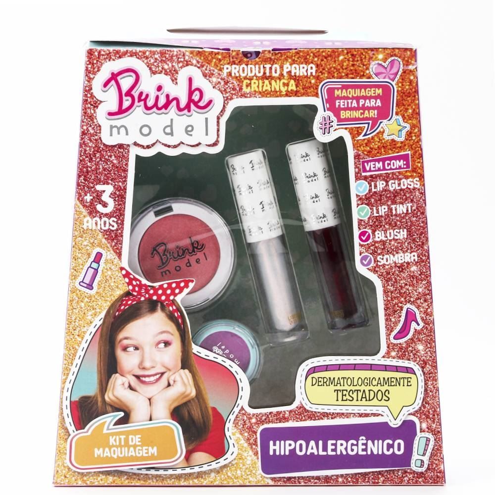 Kit Maquiagem Divertida Teen Brink Model - 2087