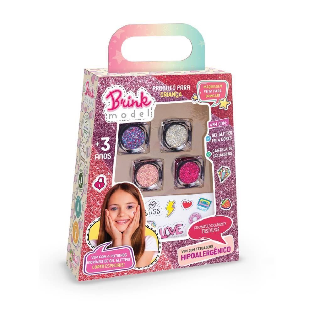 Kit Maquiagem Glow Intense Brink Model - 2075