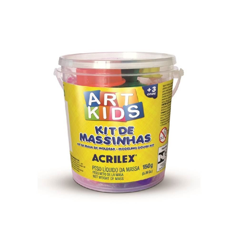 Kit Massinha 150G Acrilex - 40001