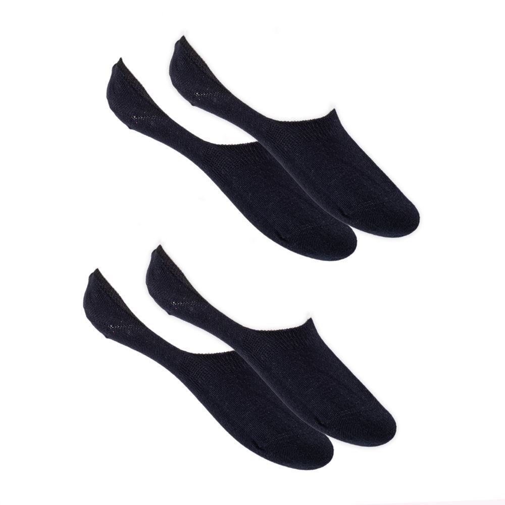 Kit Meia Feminina 02 Pares Sapatilha 34-39 Holla - Preto