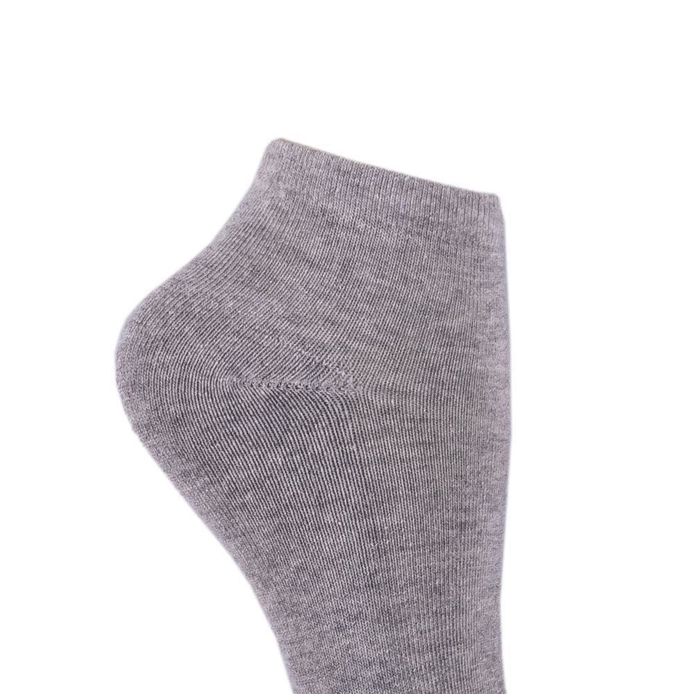 Kit Meia 03 Pares Cano Curto 39-43 Risk - Cinza