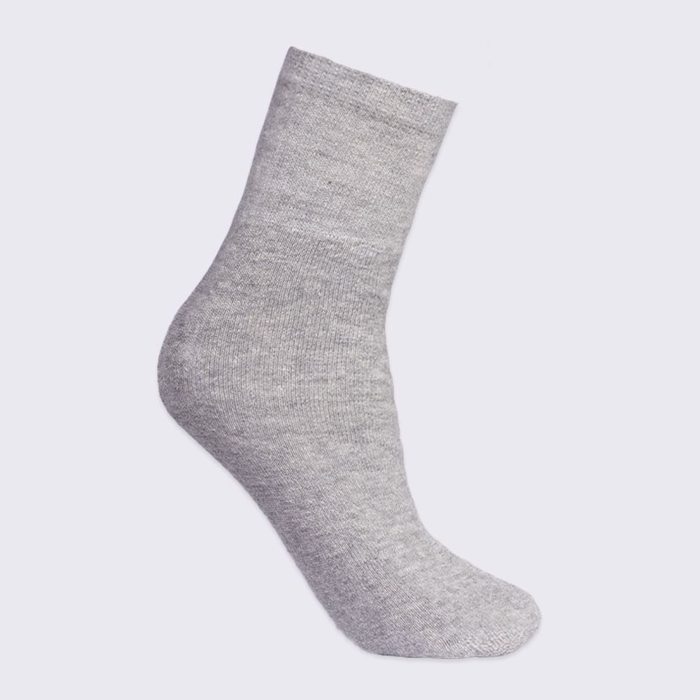 Kit Meia 3 Pares Cano Médio Hot Dog - Mescla 34/38