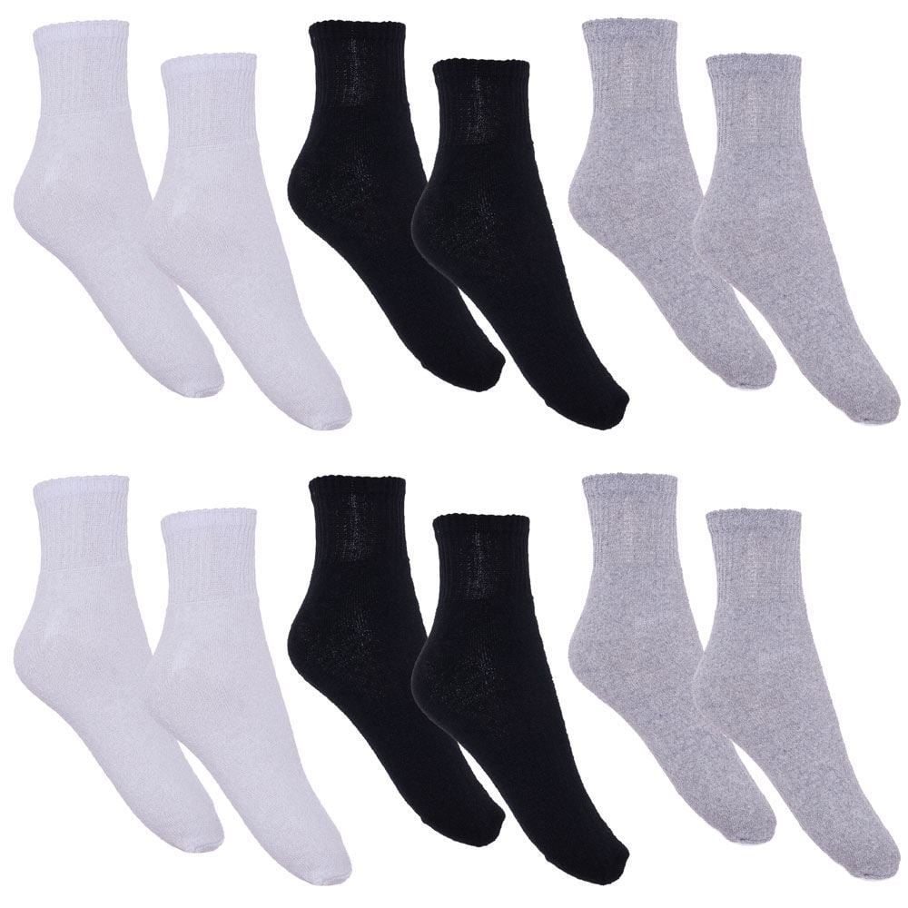 Kit Meia 6 Pares Cano Médio Risk - SORTIDO 39/43