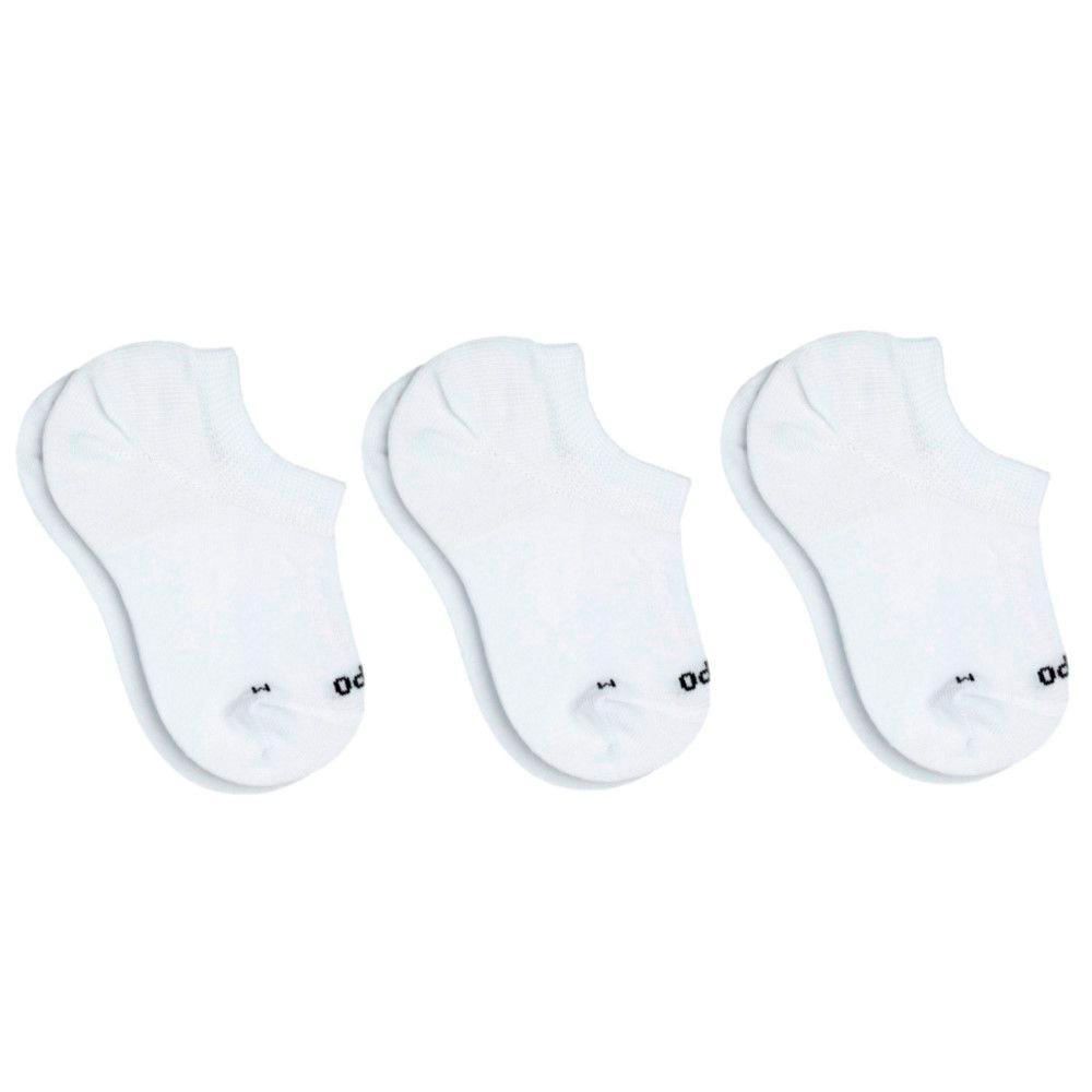 Kit Meia Infantil 3 Pares 24-35 Sapatilha Lupo