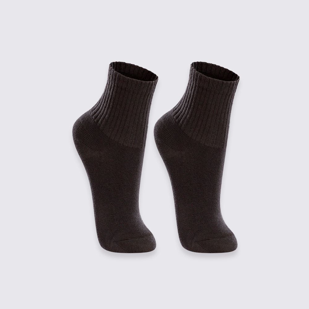 Kit Meia Infantil Cano Médio Lupo - PTO/PTO 30/36