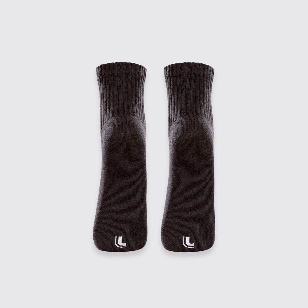 Kit Meia Infantil Cano Médio Lupo - PTO/PTO 30/36