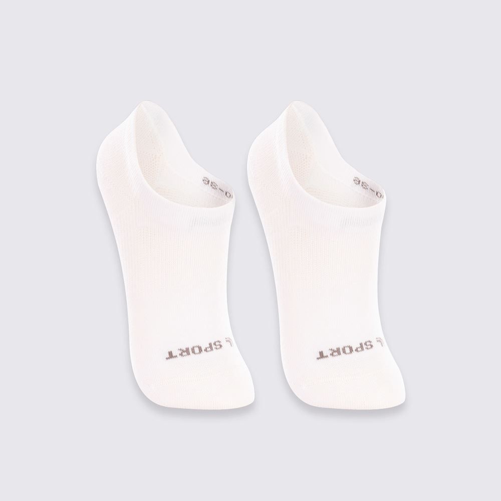 Kit Meia Sapatilha Infantil com 2 Pares Lupo - Branco 24/29