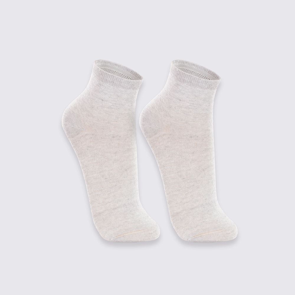 Kit Meia Soquete com 2 Pares Lupo - CZA/CZA 34/39