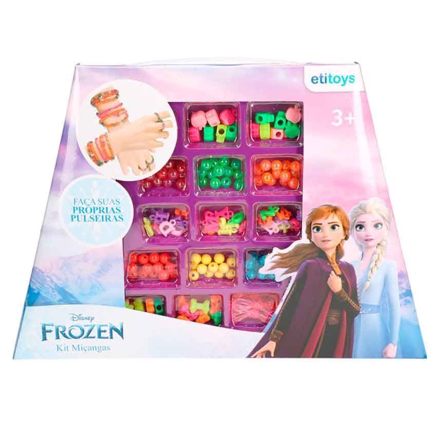 Kit Miçanga Frozen 100 Peças Etitoys - YD-170