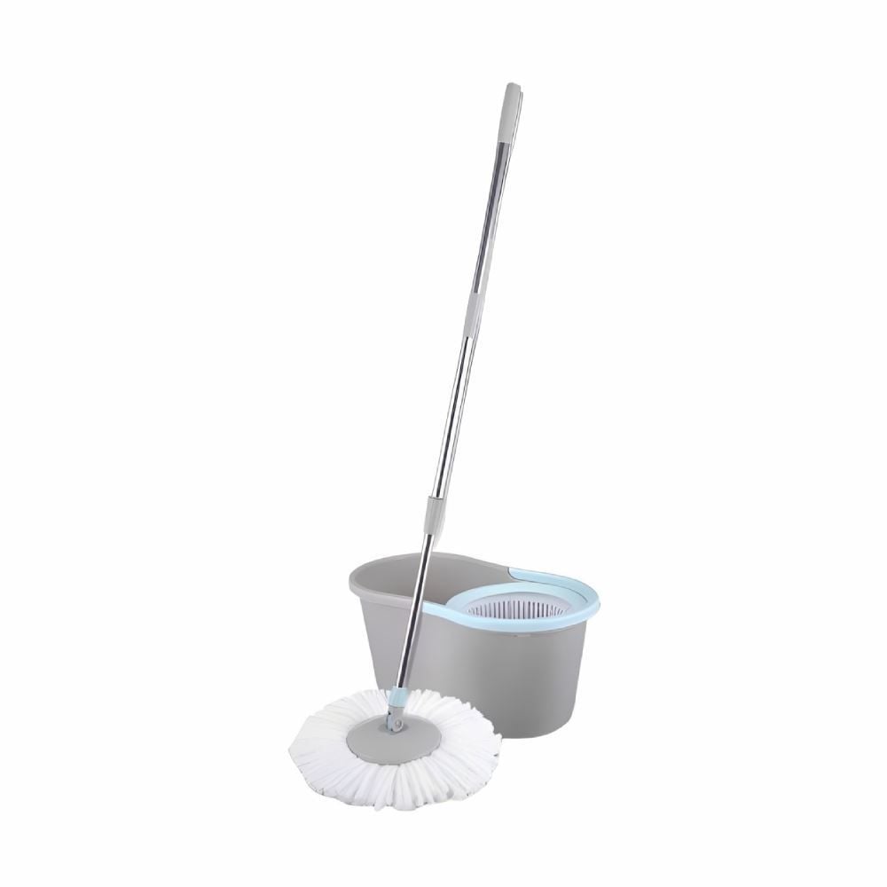 Kit Mop com Centrífuga Havan Casa Médio 3 Peças - Cinza 