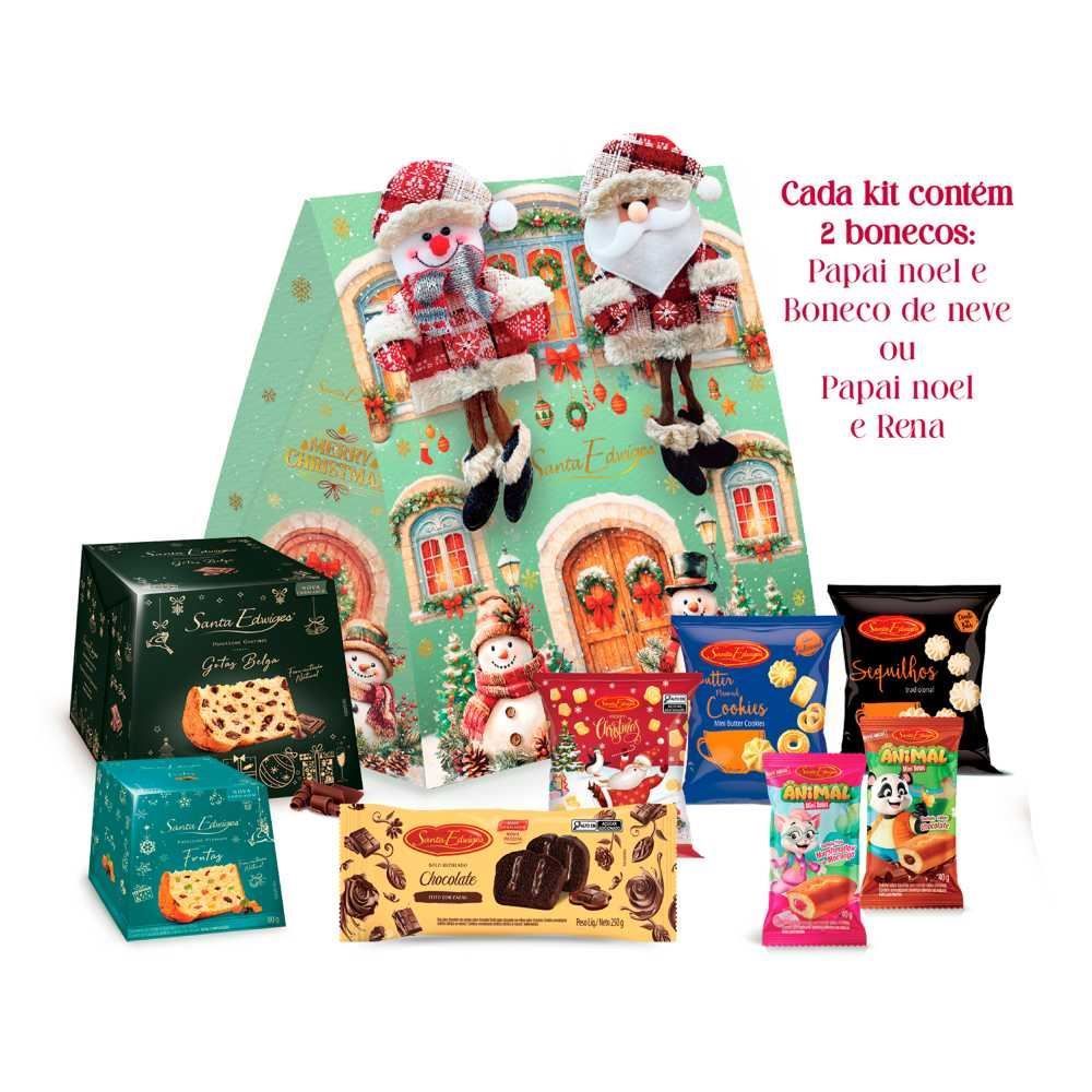 Kit Natalino Dolls Santa Edwiges - 1100g