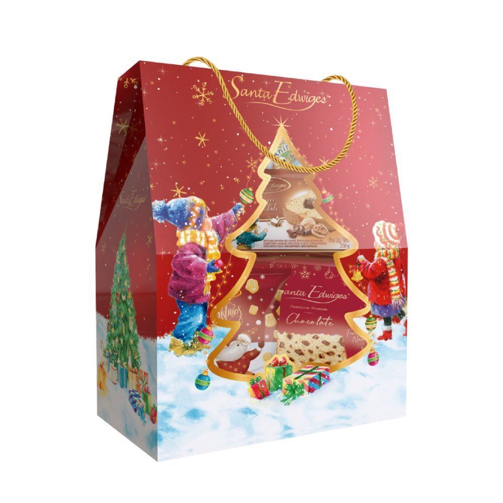 Kit Natalino Magia Santa Edwiges - 1080g