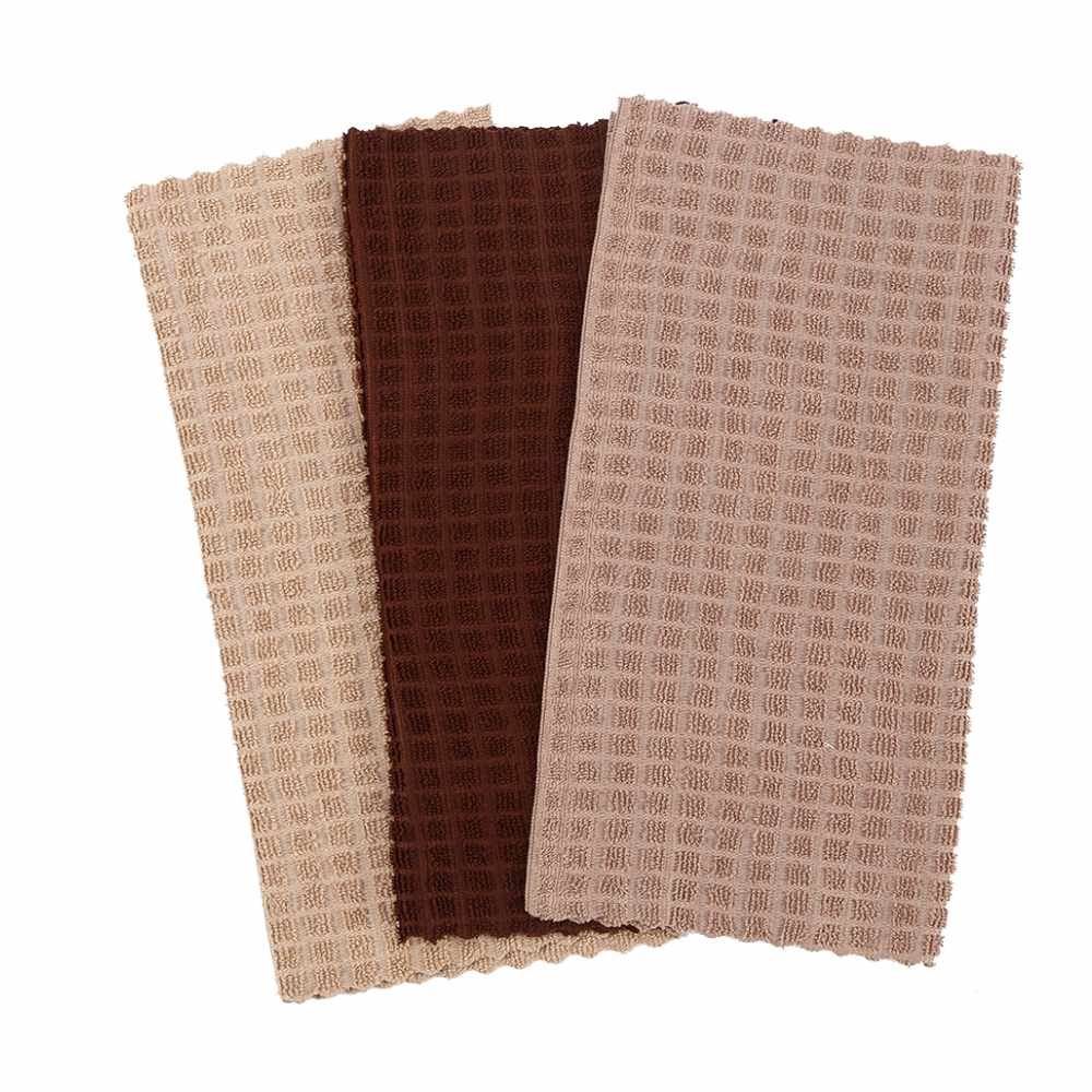 Kit Panos Multiuso Pratik 3 Peças Havan Casa - Tons De Marrom